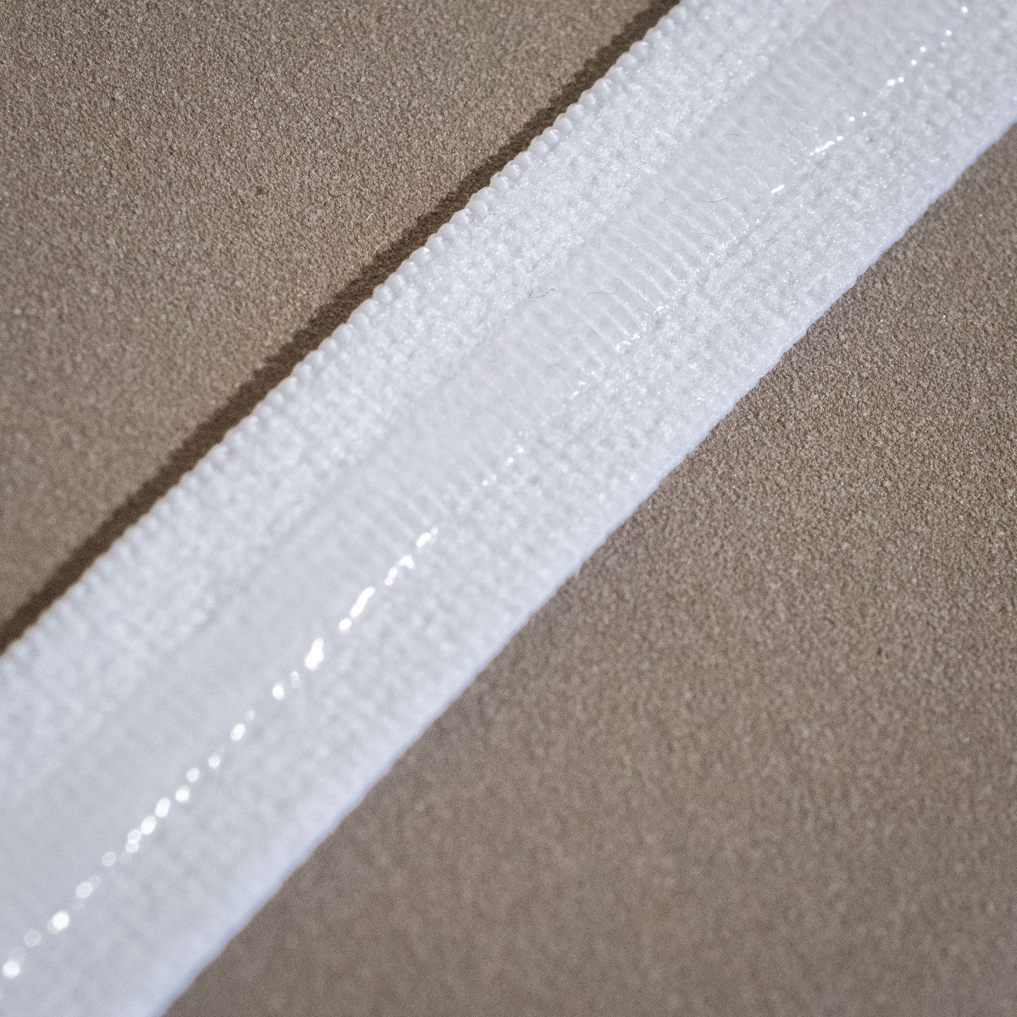Elastique siliconé antiglisse 2087/12 mm blanc (100m)
