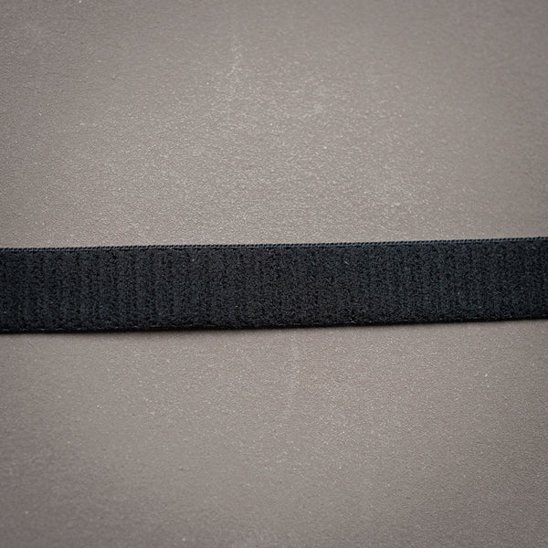 Bretelle élastique fantaisie 11mm (ref.2441.11) noir (100m)