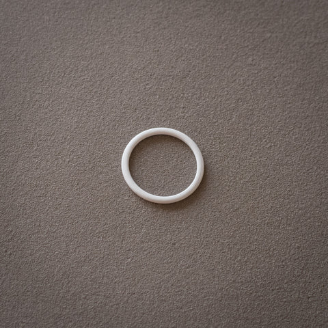 Anneau 14 mm (ref.A14) blanc (100pcs)